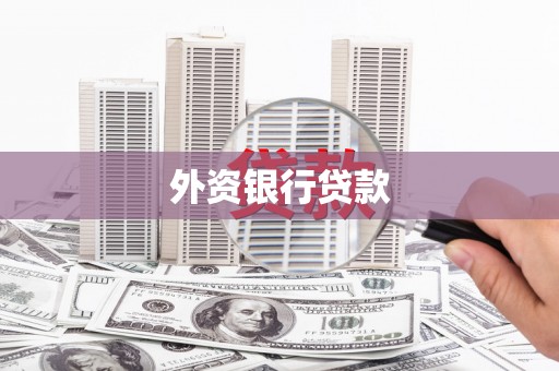 夏河外资银行贷款