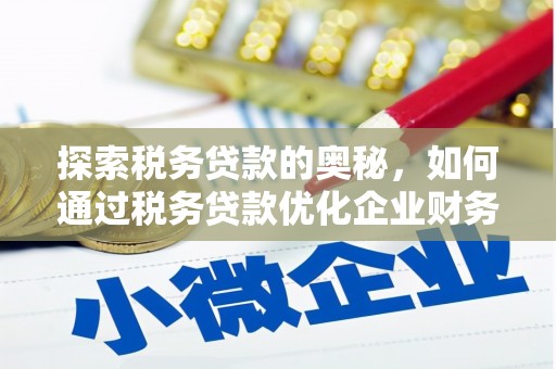 夏河探索税务贷款的奥秘，如何通过税务贷款优化企业财务