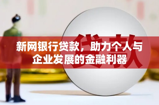 夏河新网银行贷款，助力个人与企业发展的金融利器