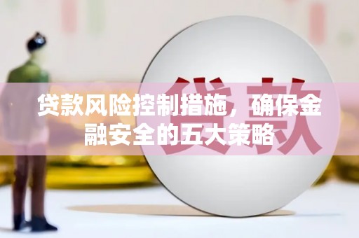 夏河贷款风险控制措施，确保金融安全的五大策略