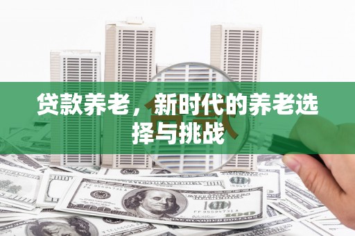 夏河贷款养老，新时代的养老选择与挑战