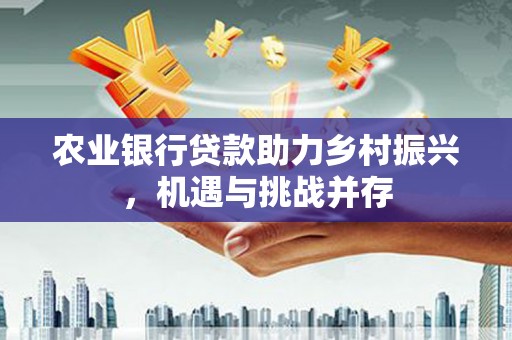 夏河农业银行贷款助力乡村振兴，机遇与挑战并存