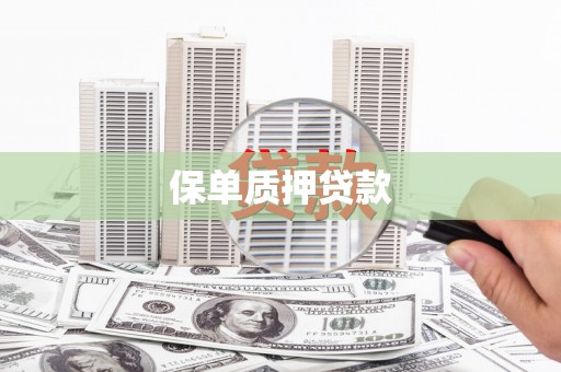 夏河保单质押贷款