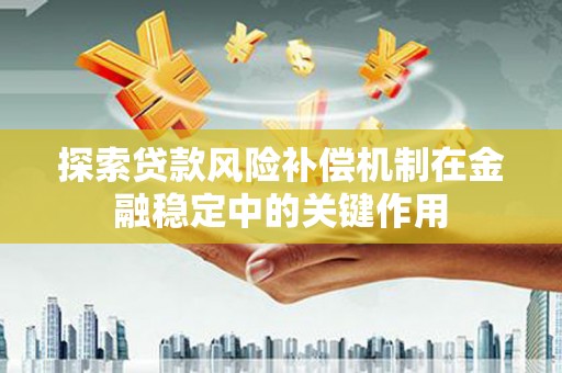 夏河探索贷款风险补偿机制在金融稳定中的关键作用